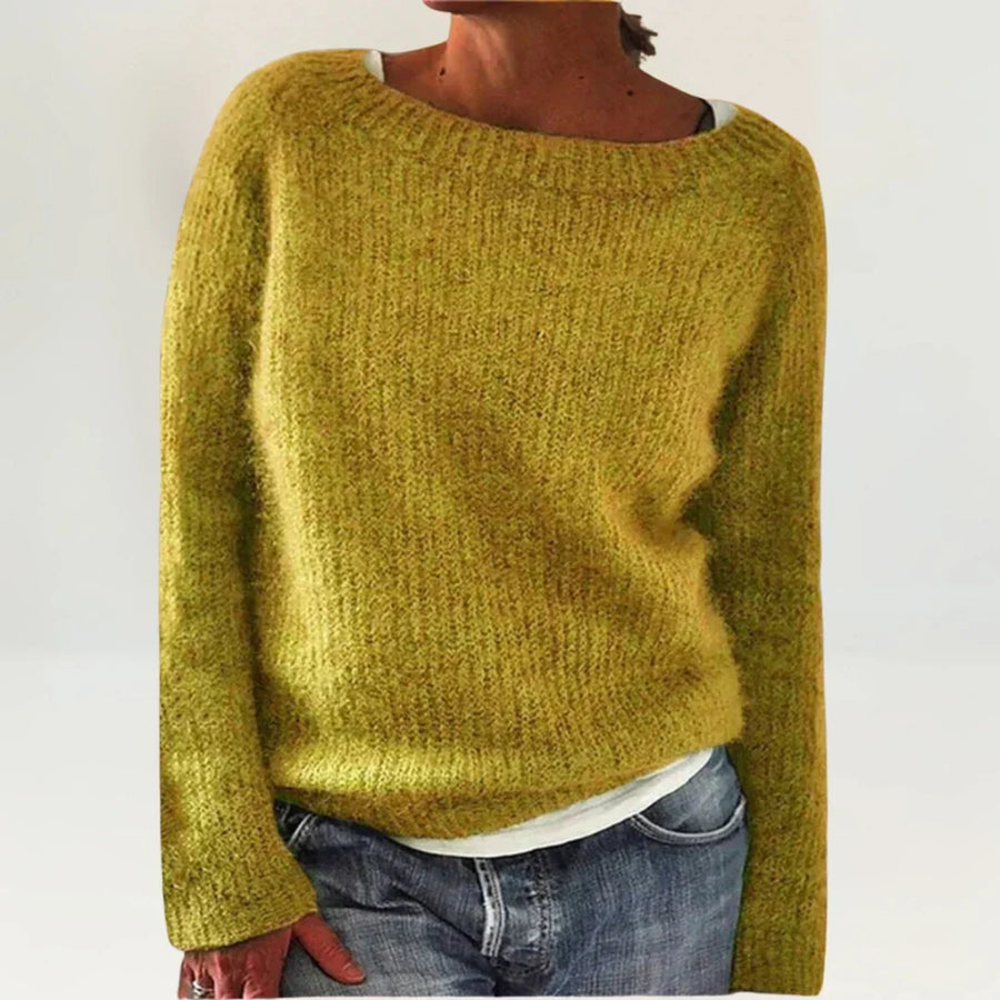 ROSE | COZY SWEATER YELLOW