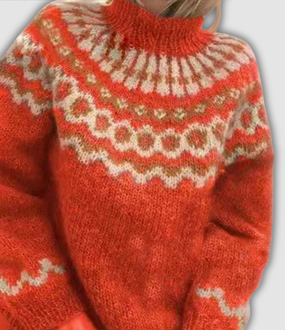 THE MARGELLA | RETRO TURTLENECK SWEATER