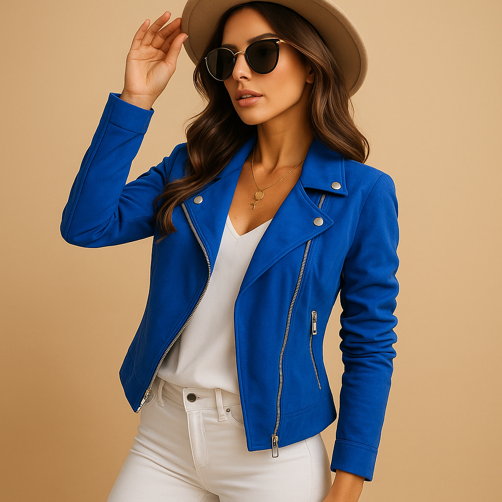 Rive | Casual Blazer for Women with Zipper and Long Sleeves