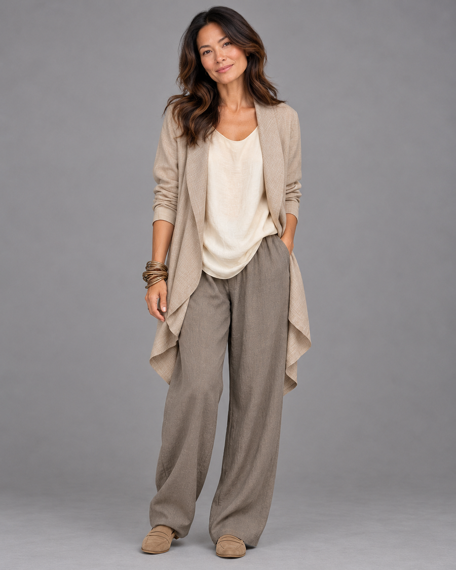 Simone | Layered Wide-Leg Set