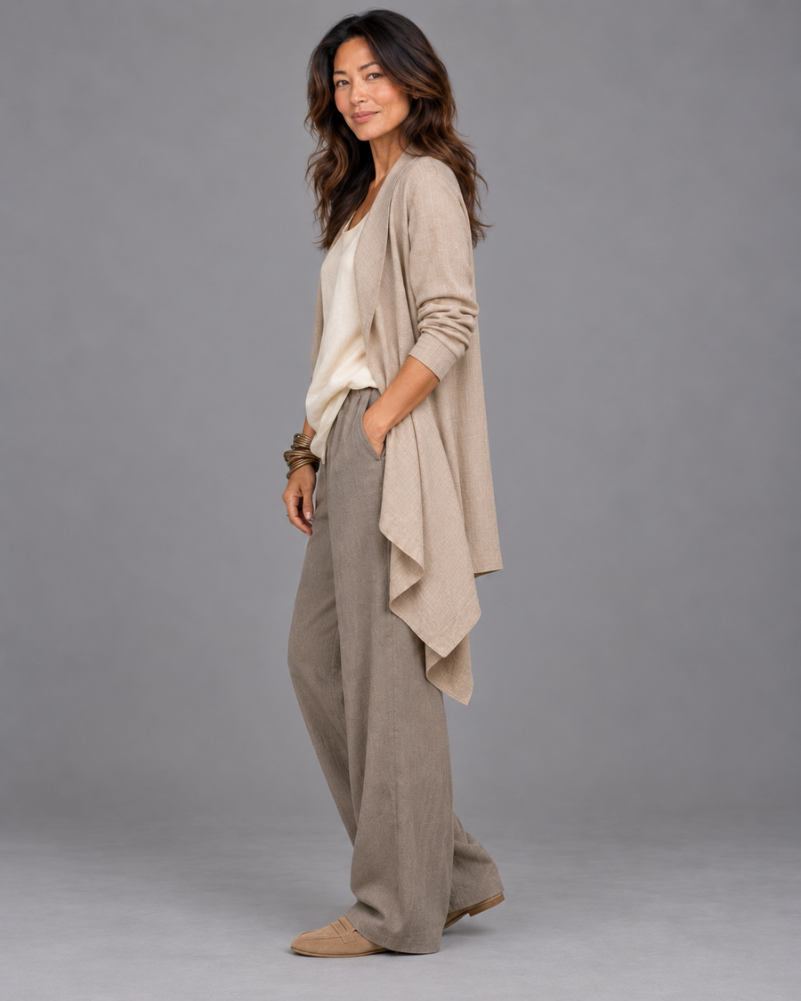 Simone | Layered Wide-Leg Set