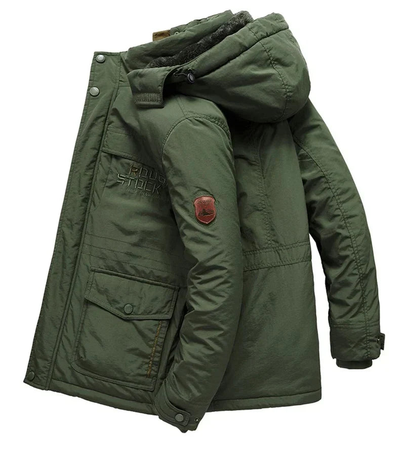 Adrian | Fleece-Lined Winter Jacket